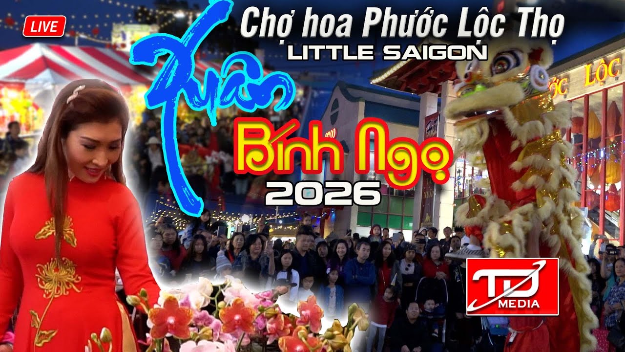 Chợ hoa Phước Lộc Thọ Xuân Bính Ngọ 2026 có gì ?