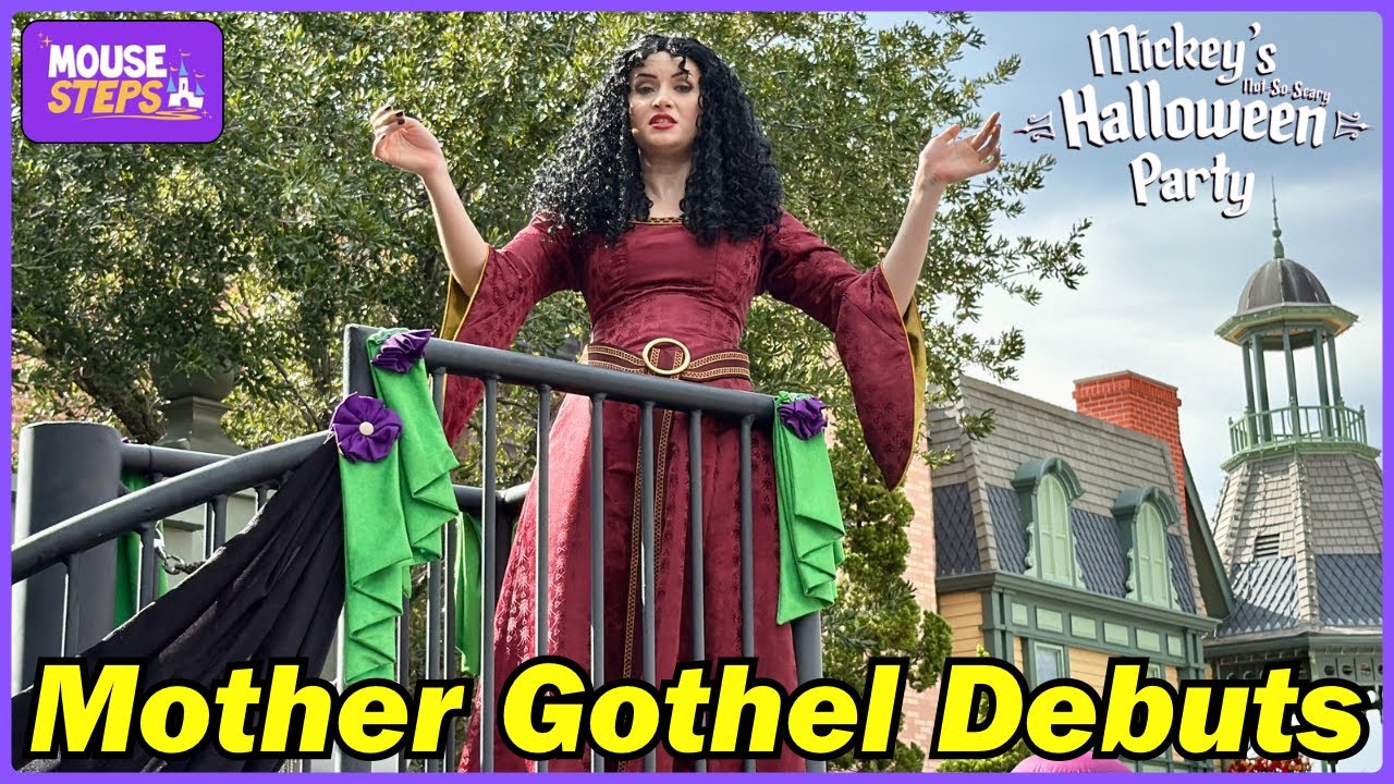 Mother Gothel Debuts At Mickey’s Not-So-Scary Halloween Party 2025 - Walt Disney World - Tangled