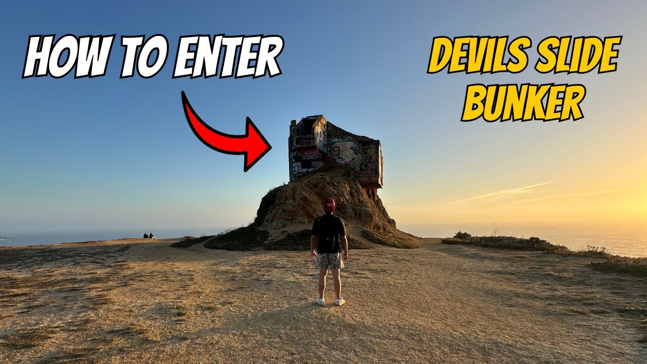 Exploring Devils Slide Bunker (How To Get Inside)