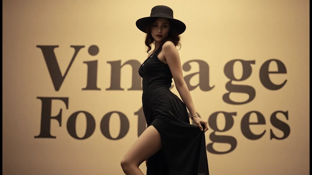 Timeless Beauty in Rare Historical Footage | Vintage Elegance from the Early 1900s