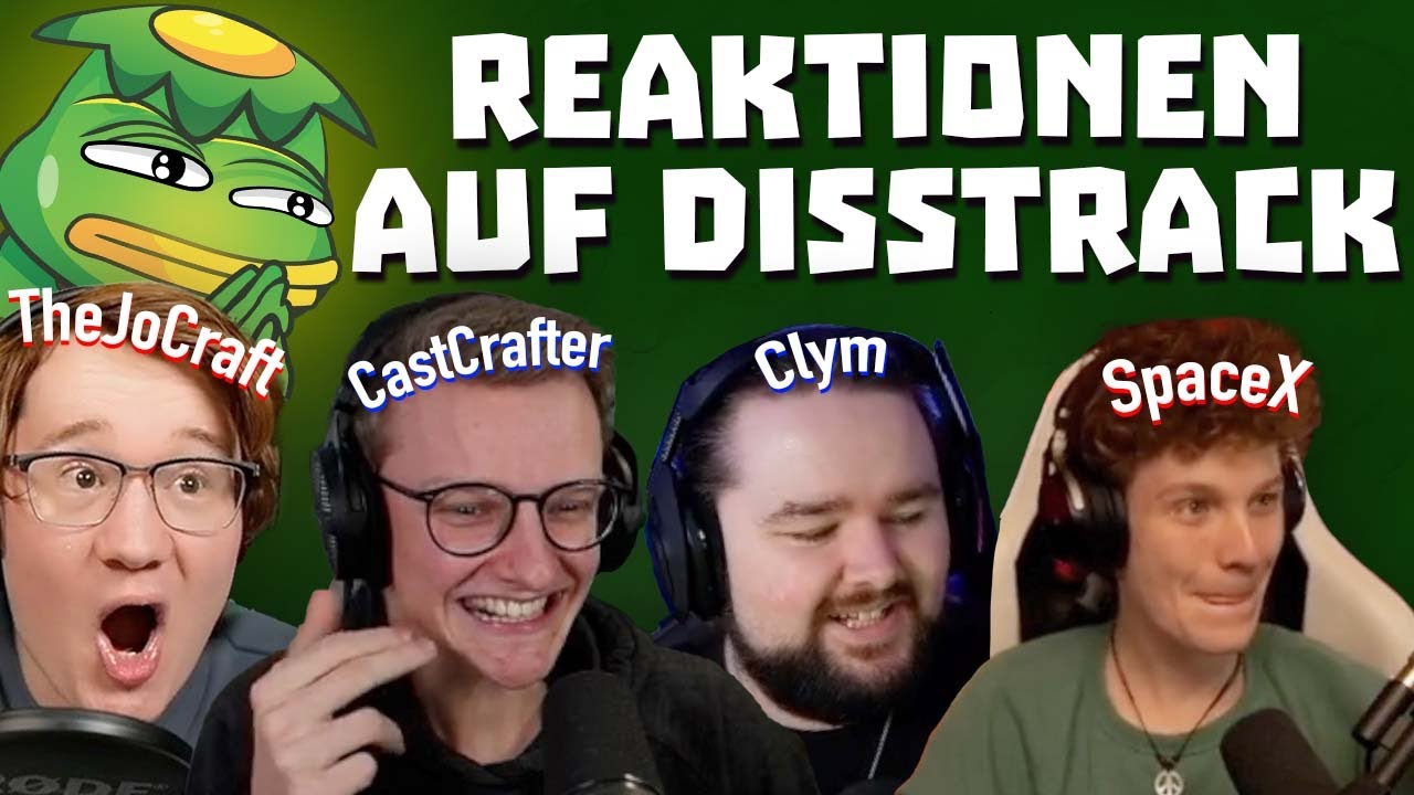 Fabo, TheJoCraft, CastCrafter & Mehr reagieren auf meinen Disstrack