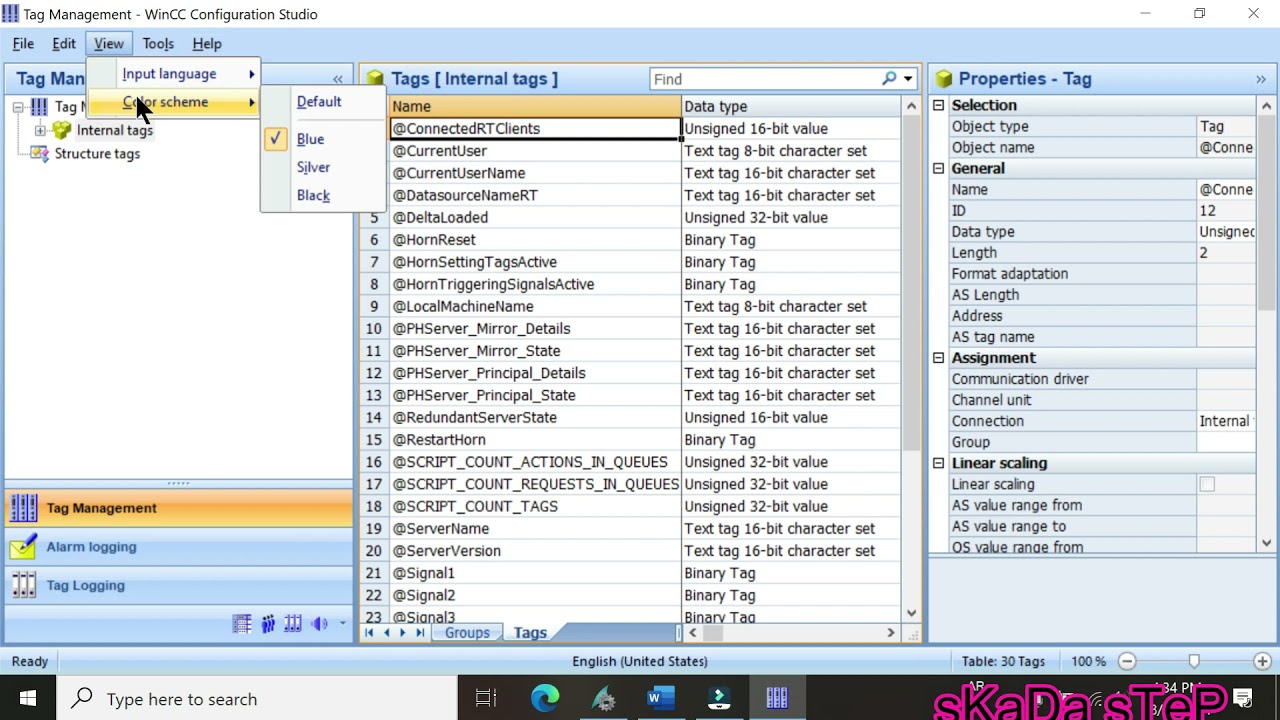 wincc configuration studio overview,scada system, SCADA Wincc tutorial#4شرح اسكادا