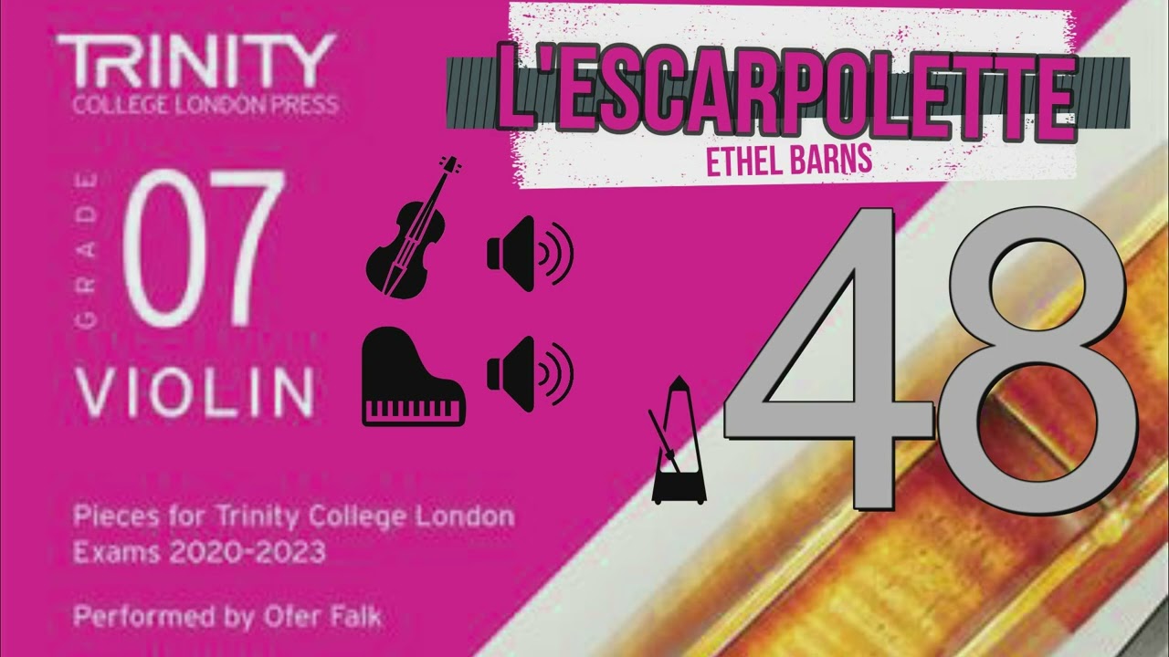 L'escarpolette | Ethel Barns | Trinity Violin | TCL Grade 7 | 48