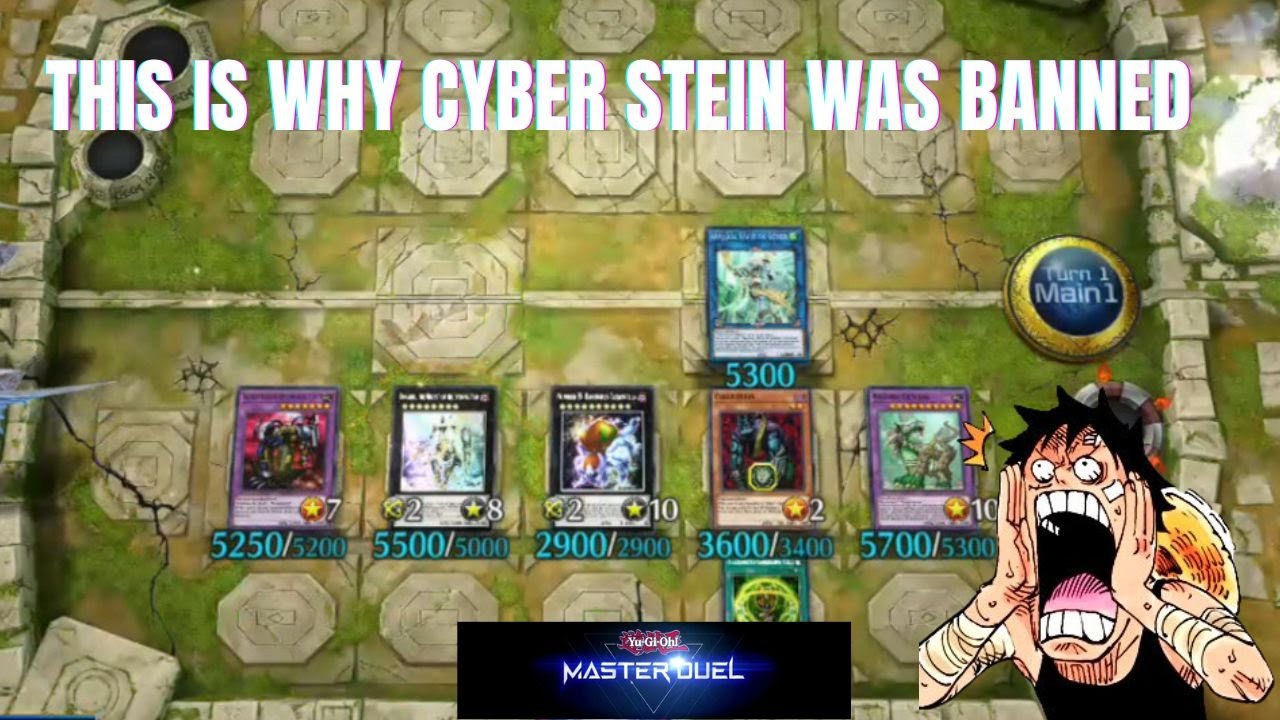 Cyber Stein Drytron Lock and FTK | This is why Cyber Stein was Banned! RIP BOZO | Yugioh Master Duel