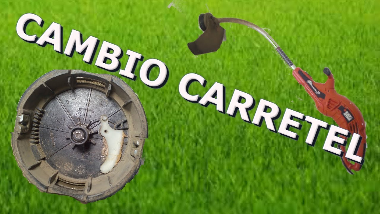 Carretel Automatico Black & Decker DESARME y ARMADO