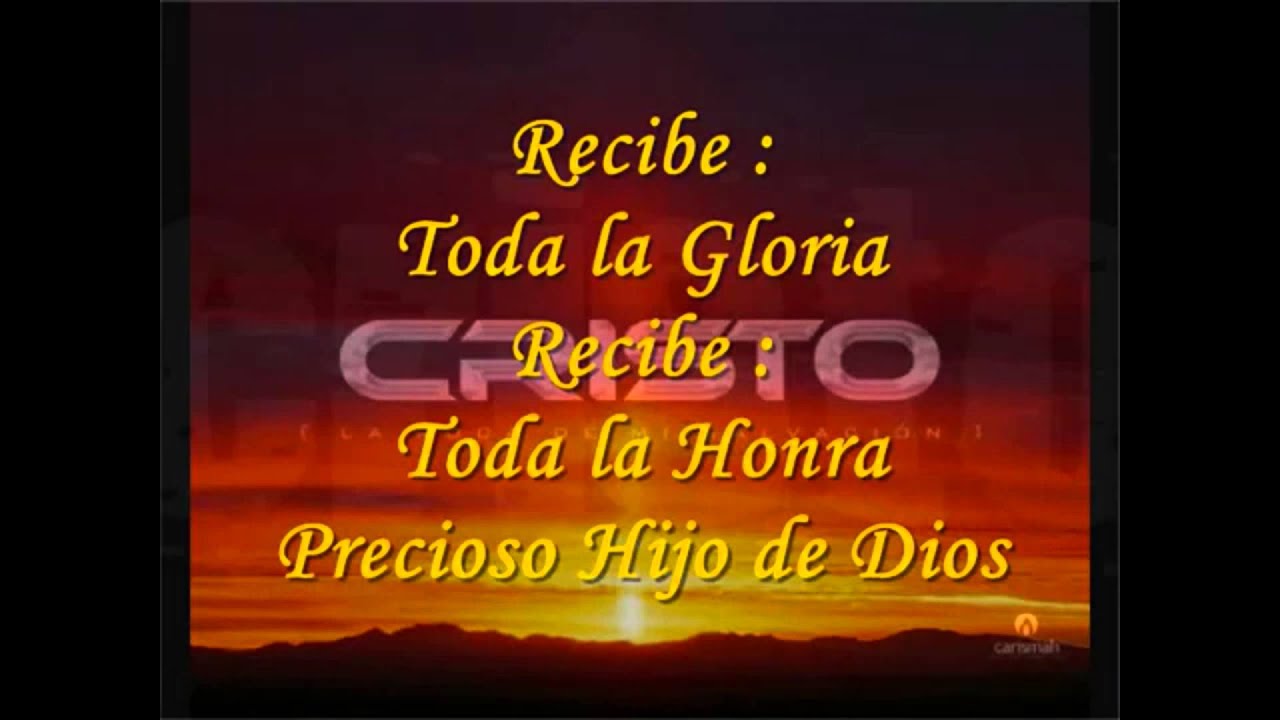 Julio Melgar - Recibe toda la Gloria (Con letra)