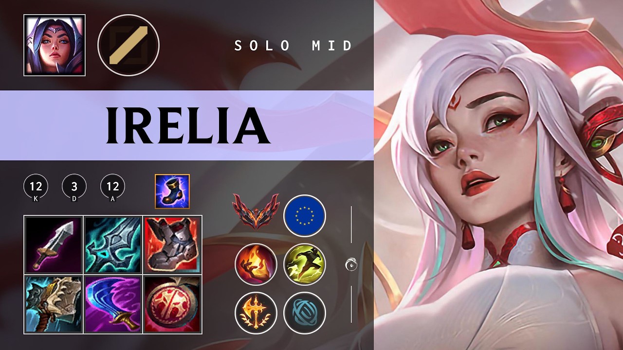Irelia Mid vs Naafiri - EUW Grandmaster Patch 26.03