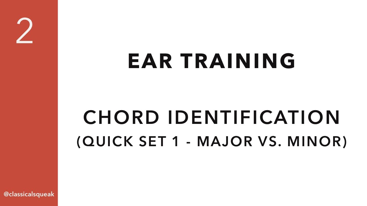 RCM Level 2 Chords (Ear Training - Major or Minor Triads) | Quick Set 1