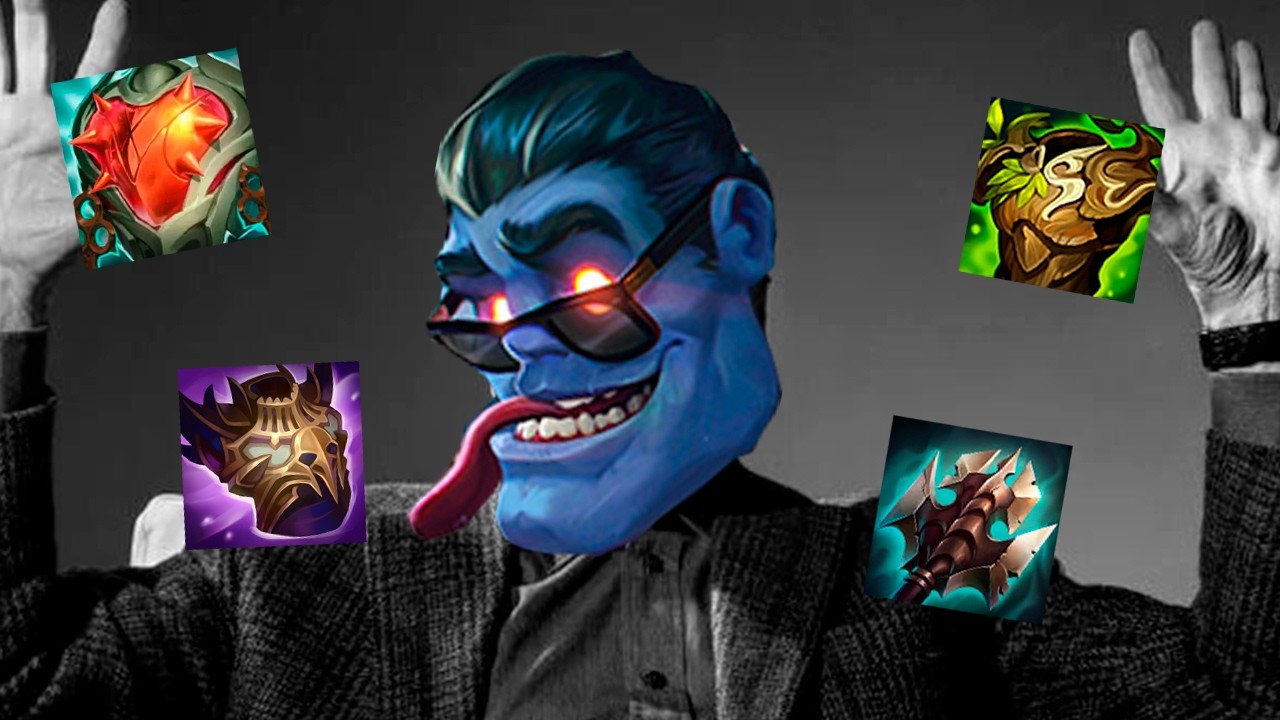 Esto pasa cuando JUEGAS Dr.Mundo TOP