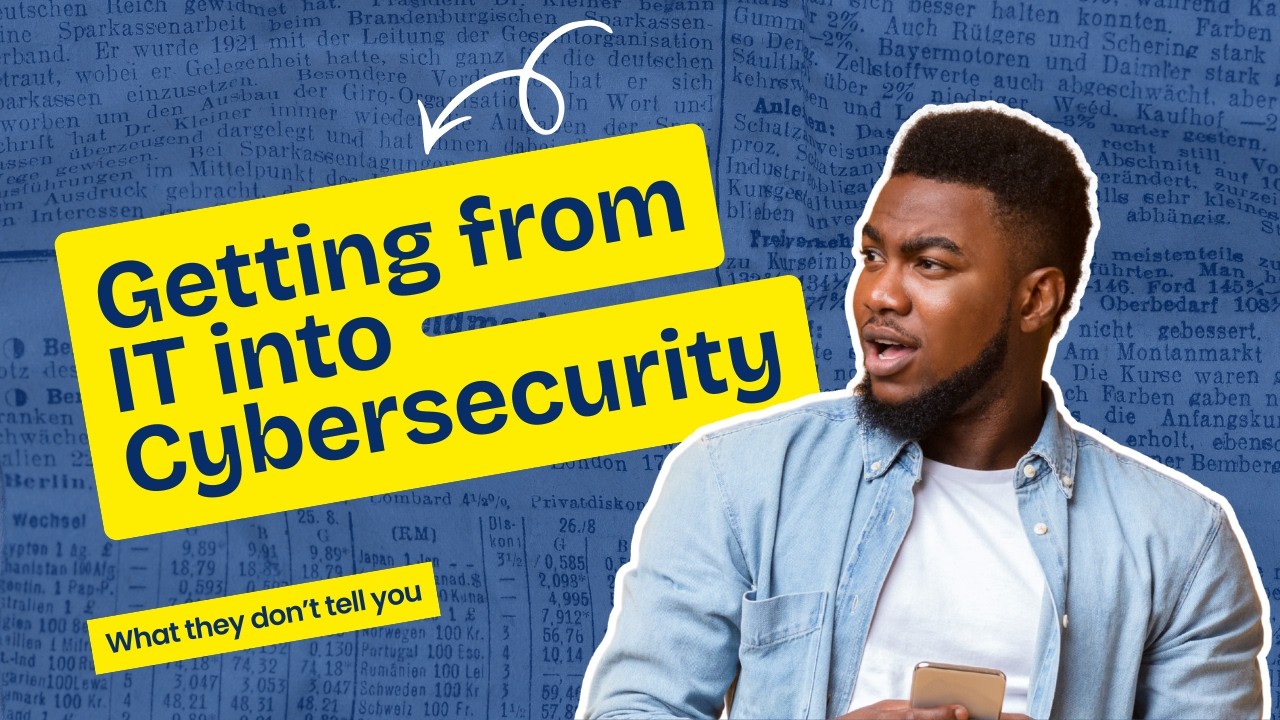 How to Get Into Cybersecurity From IT (The Path That Actually Works)