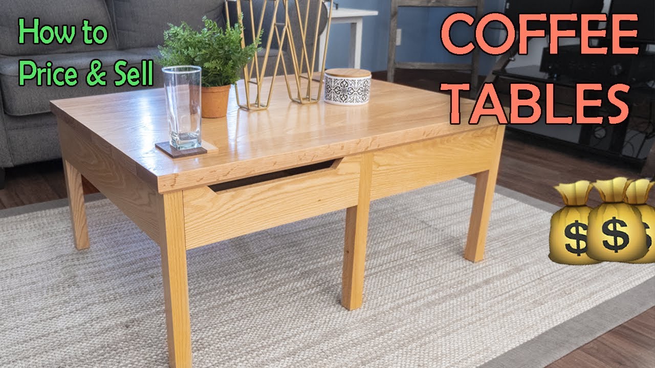 How We Priced a Coffee Table (numbers revealed!) | Woodworking Business