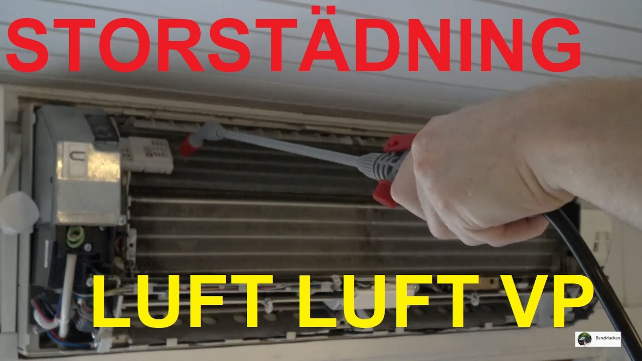 Rengöring av Luftvärmepump IVT AY-XP12FR-N