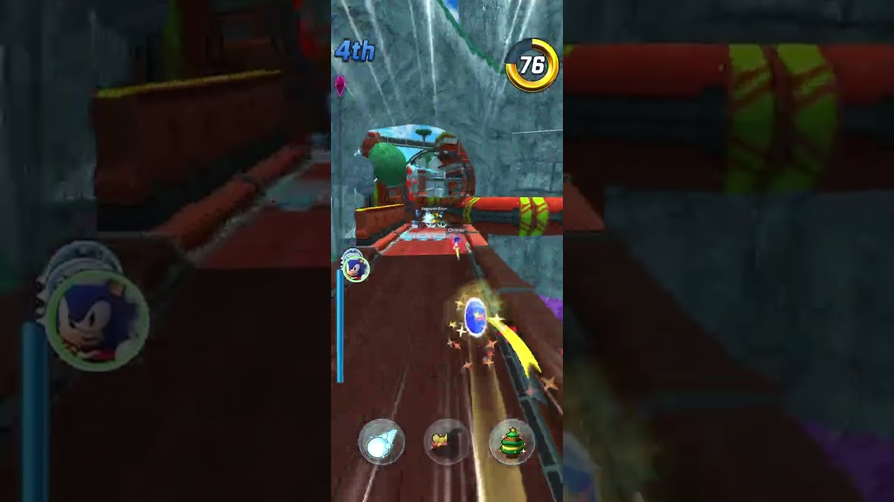 Sonic forces speed battle: snowdrift sonic gameplay 
