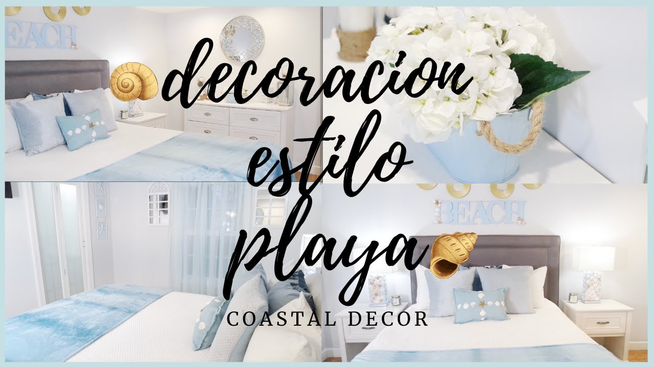 DECORANDO HABITACION ESTILO PLAYA 🐚🌊