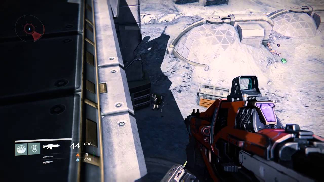 Loot run on the moon Destiny