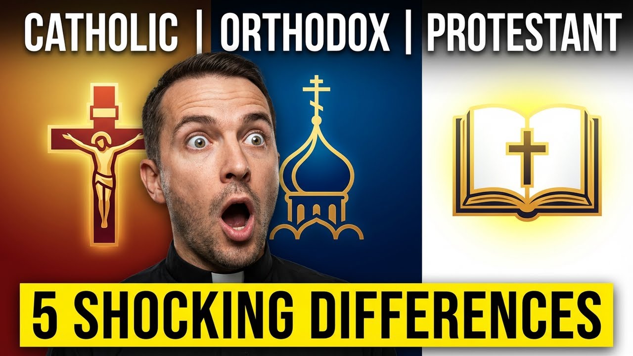 5 Mind‑Blowing Differences Between Catholic, Orthodox, and Protestant