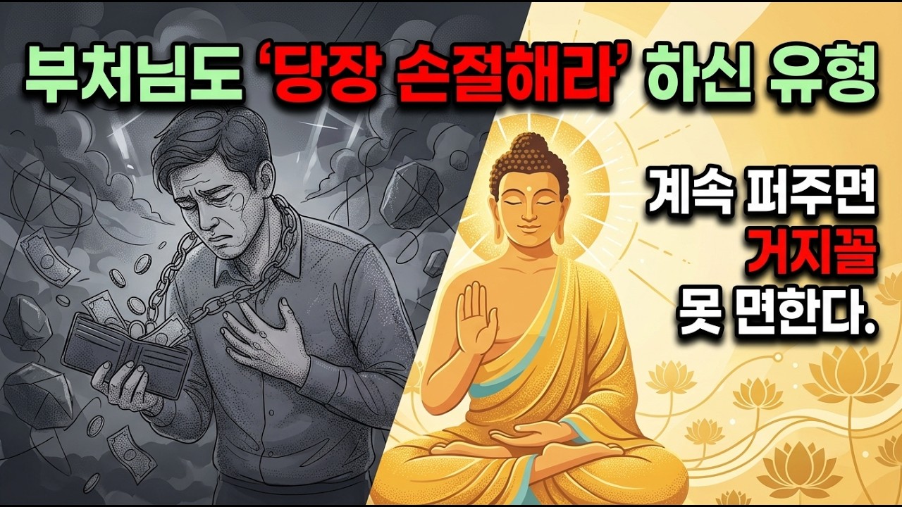 제발  '이런 사람'에게는 잘 해주지 마세요.  내 복(福)을 스스로 걷어차는 짓입니다. l 부처님 말씀.