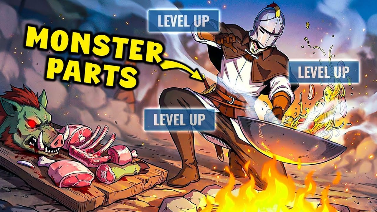 He Becomes Stronger by Eating Monsters to Kill the Dragon | Manhwa Recap