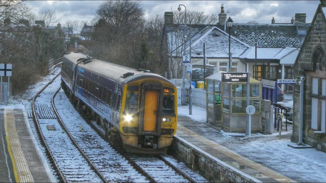 A month of trains on the far north line!