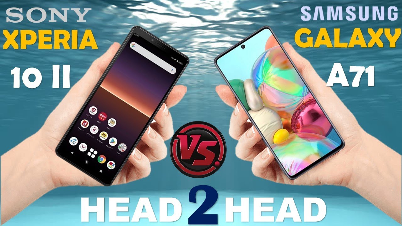 Sony Xperia 10 II VS Samsung Galaxy A71
