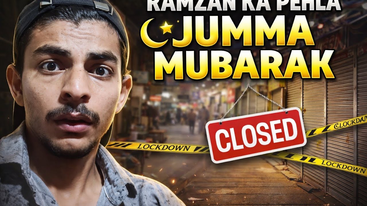 Ramzan Ka Pehla Jumma Mubarak 🌙 | Market Gaye Samaan Kharidne 🛍️