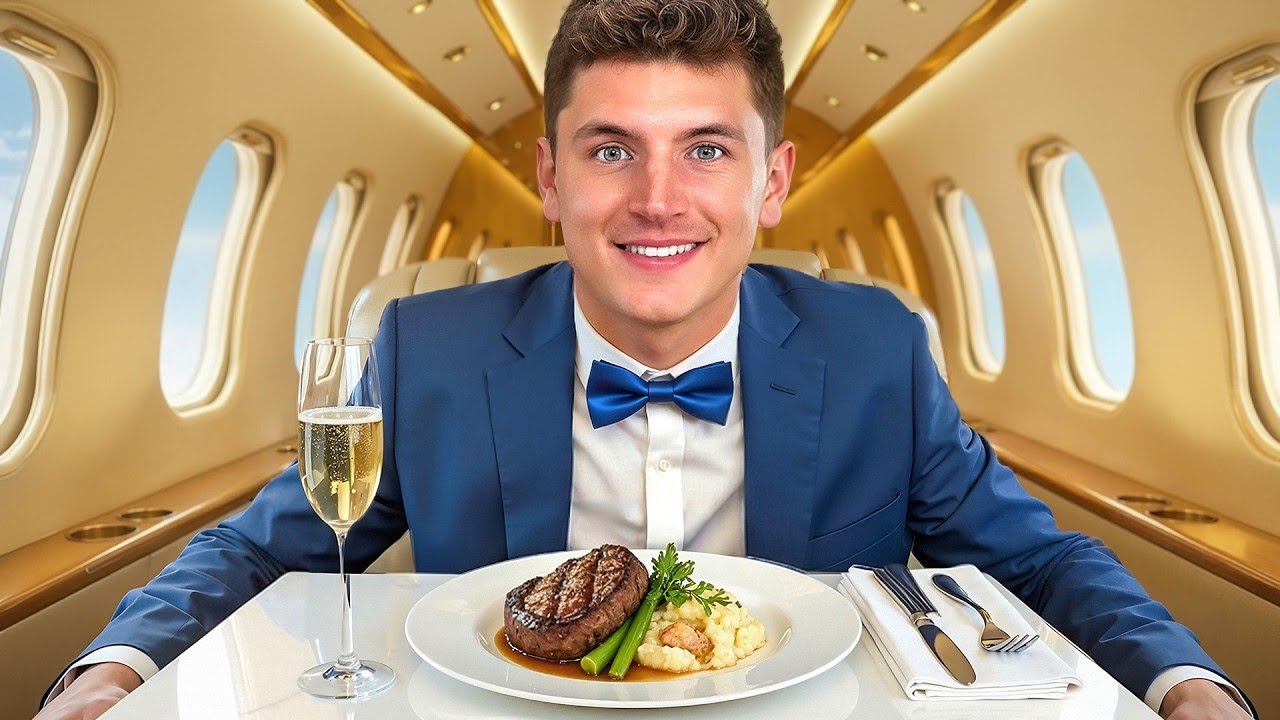 I Ate $20,000 Airplane Food