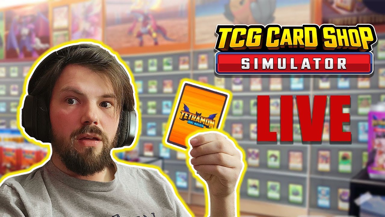 🔴 LIVE | TCG Card Shop Simulator! New Upddates!