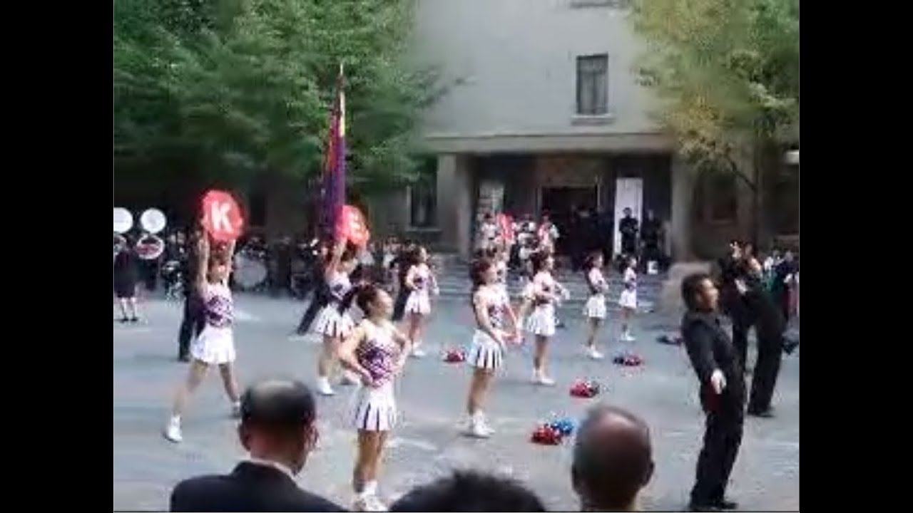 【早稲田大学】応援部の実演風景 Part 3(Cheerleaders in Waseda University Part 3)