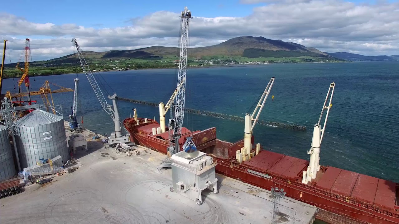Bulk handling facility, Greenore Port, Greenore, Co. Louth, Ireland