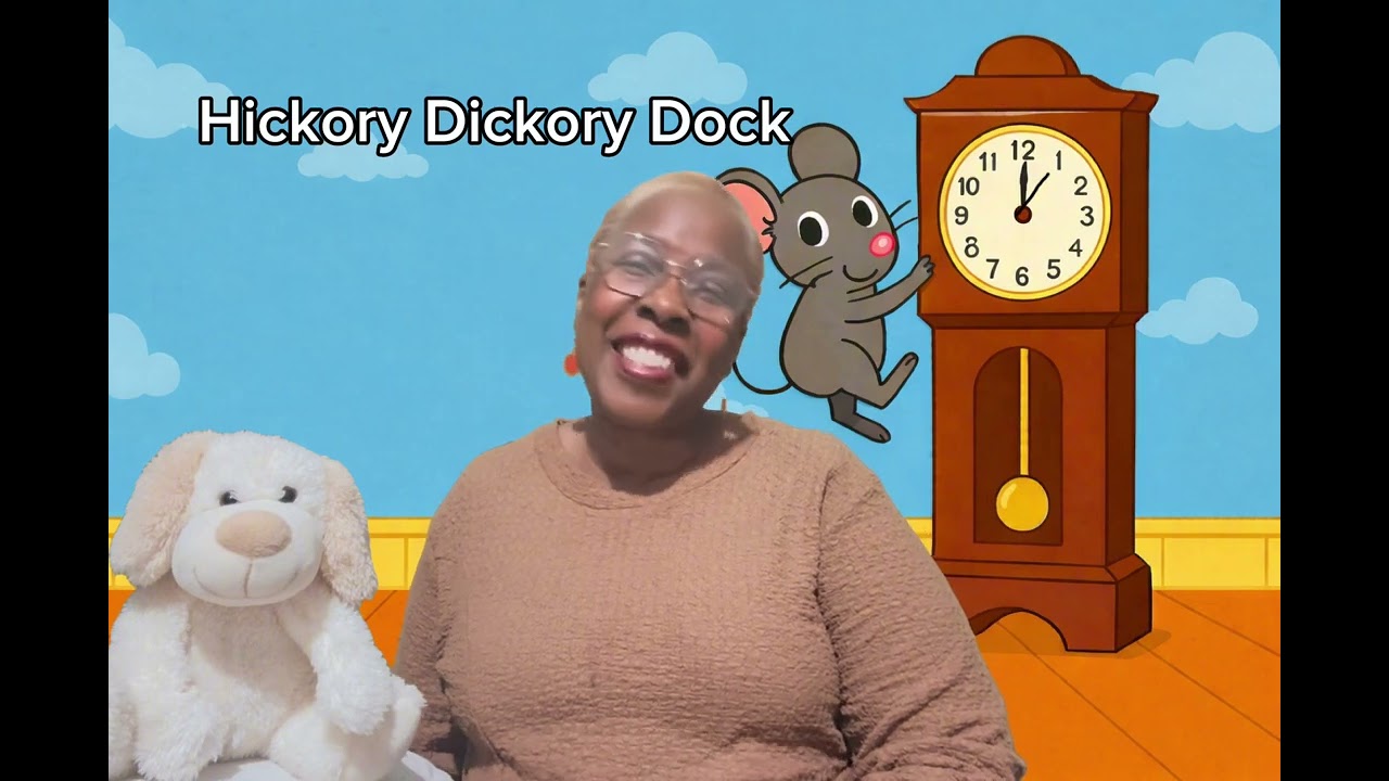 Hickory Dickory Dock Nursery Rhyme | Fun Learning Song for Kids 🐭⏰ | @MissMaxinesmagicstories 