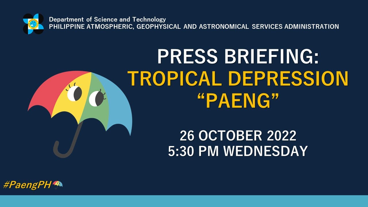 Press Conference: Tropical Depression 