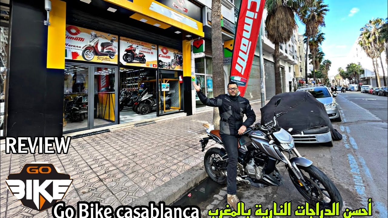 مشيت عند Go Bike casablanca من أحسن الدراجات النارية بالمغرب 💯