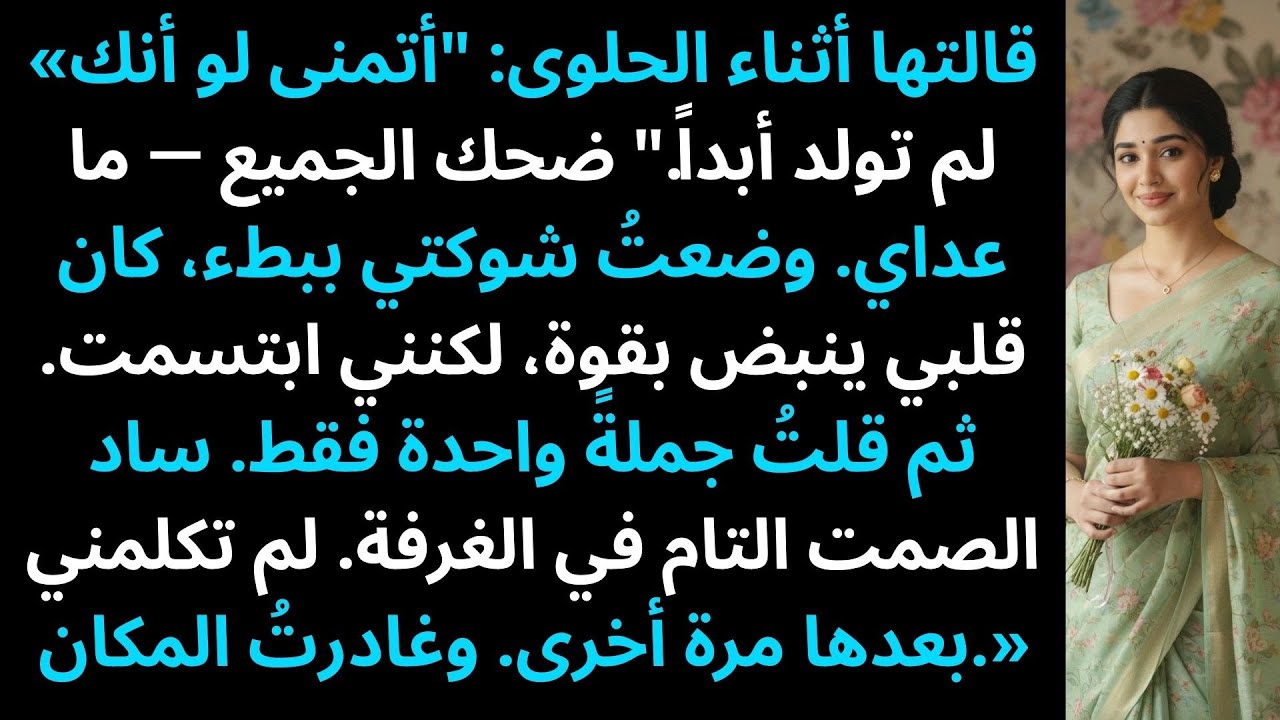 «على مائدة العائلة، قالت أمي إنني كنتُ خطأ — وكان لديّ الردّ المثالي.»