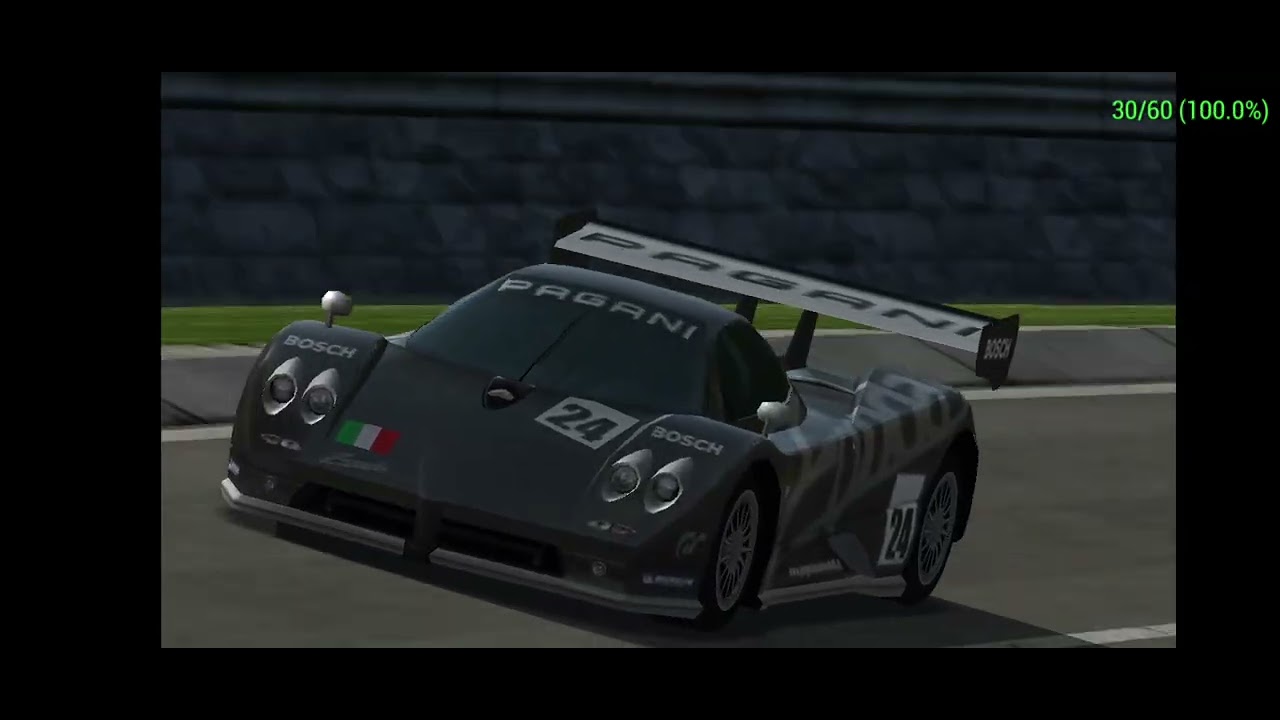 Gran turismo psp#13 PAGANI ZONDA(R) RACE CAR 2001