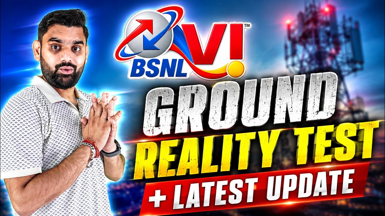 BSNL & Vi Merger? 😱 Network Sharing Explained + Ground Reality Test!