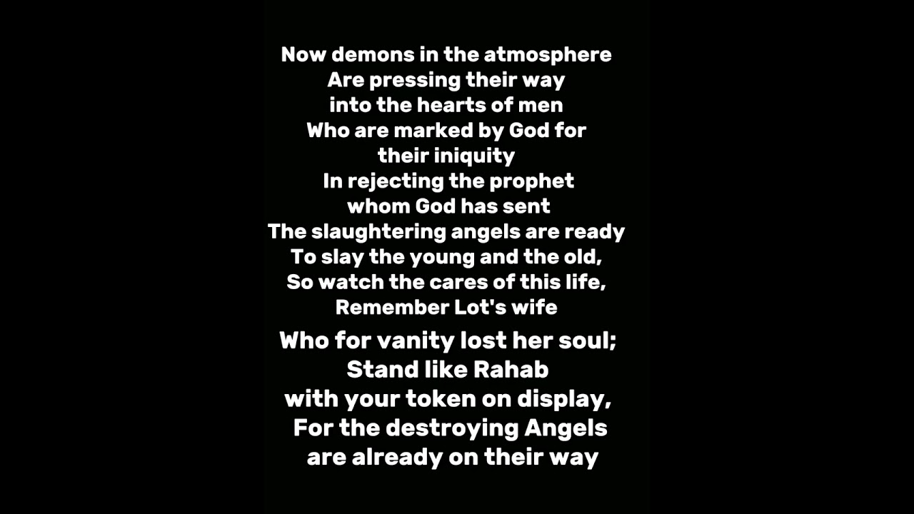 BEHOLD THE THIRD WOE /Karaoke /Instrumental /BY @ThirdExodusAssembly