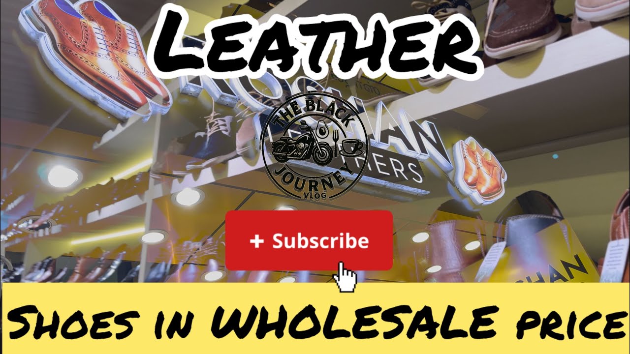 Buying Premium Leather Shoes at Throwaway Prices | Periyamet Chennai Shoe Market #vlog