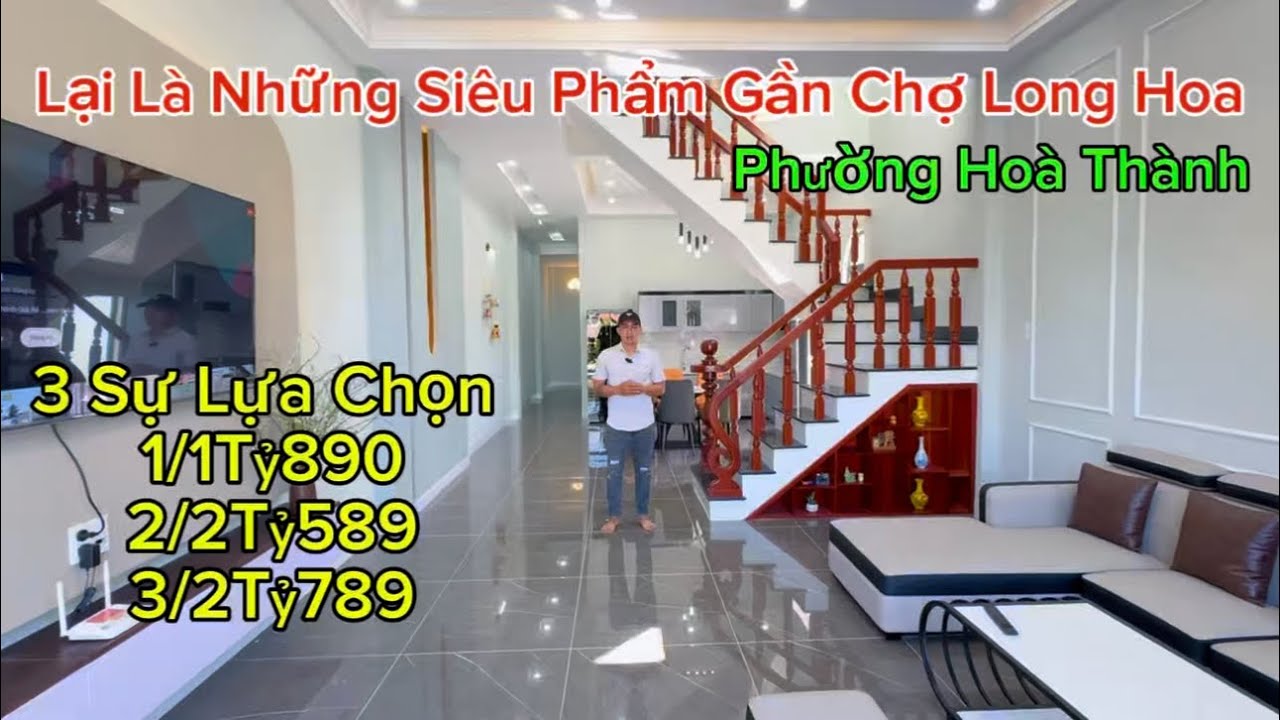 (MS112)Sắm Nhà Mới Đón Xuân Sang Ạ/3 Căn Nhà 3 Sự Lựa Chọn Cho Cả Nhà/Thuộc Phường Long Hoa Tây Ninh