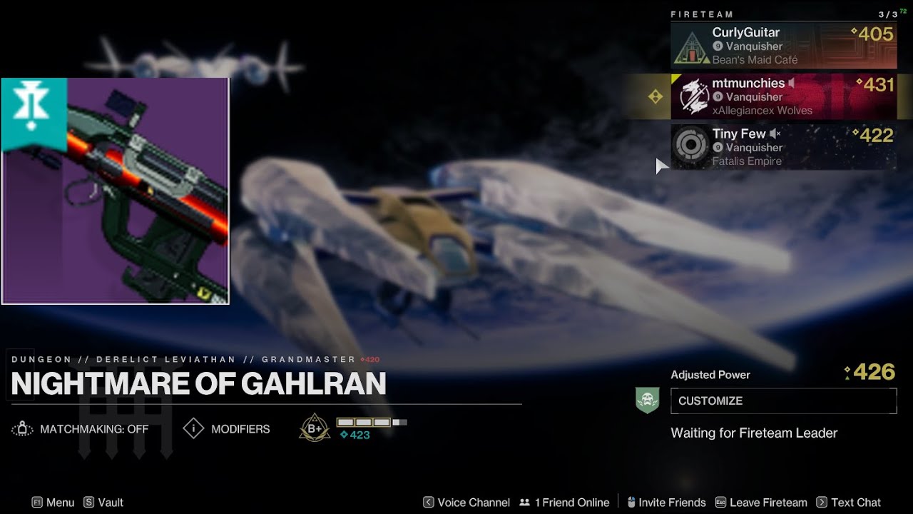 Nightmare of Gahlran | Grandmaster Dungeon Lair | Prismatic Warlock | Destiny 2