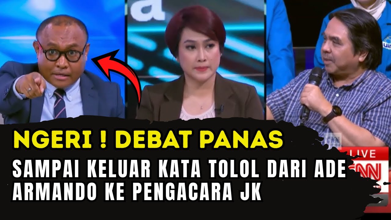 DEBAT PANAS❗️ADE ARMANDO VS PENGACARA JK ❗️KELUAR KATA TOL0L