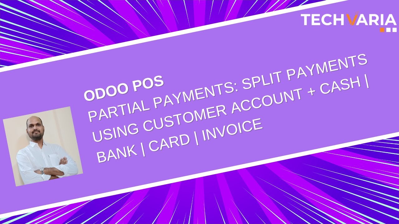 Частичные платежи Odoo POS: Раздельные платежи с использованием счета клиента + наличные | Банк |...