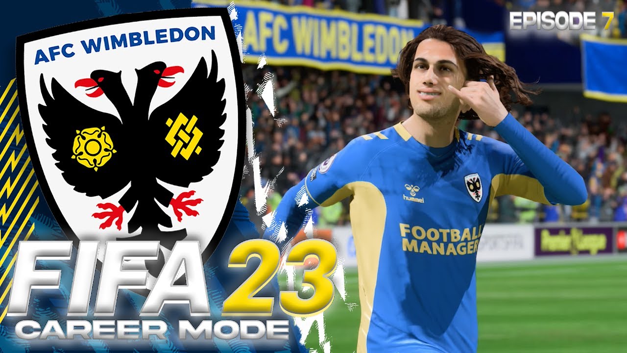 FIFA 23 WIMBLEDON RTG CAREER MODE - #7 GOAL OF THE SERIES!!