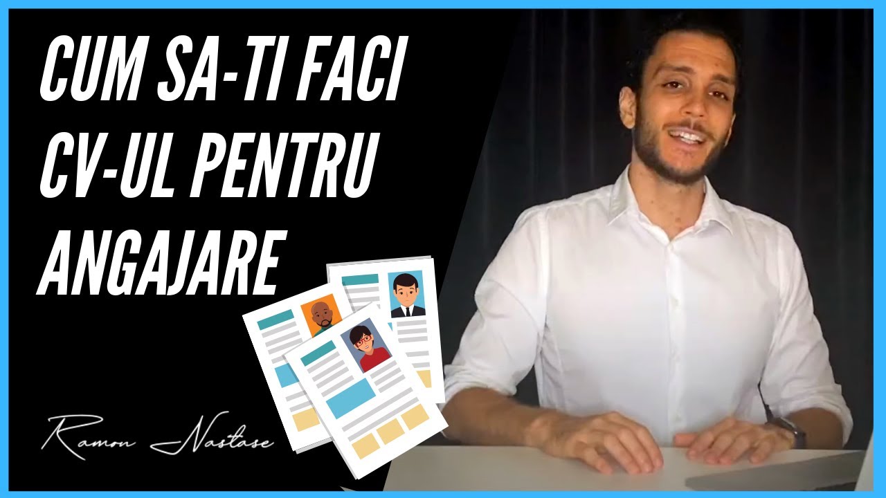 Cum iti faci un CV (perfect) pentru Angajare in 2025 | Europass vs One pager CV