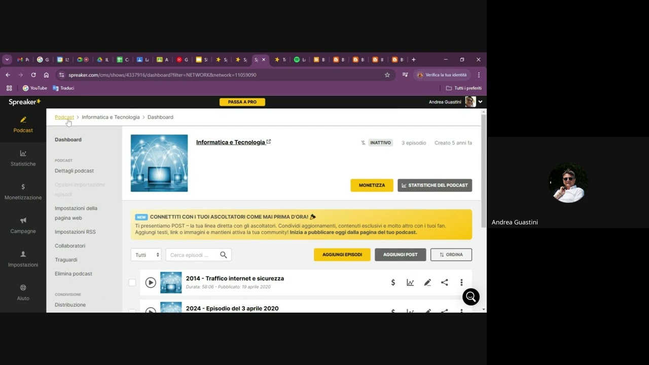 DM66 Podcasting nella didattica ed organizzazione -   Guastini Andrea