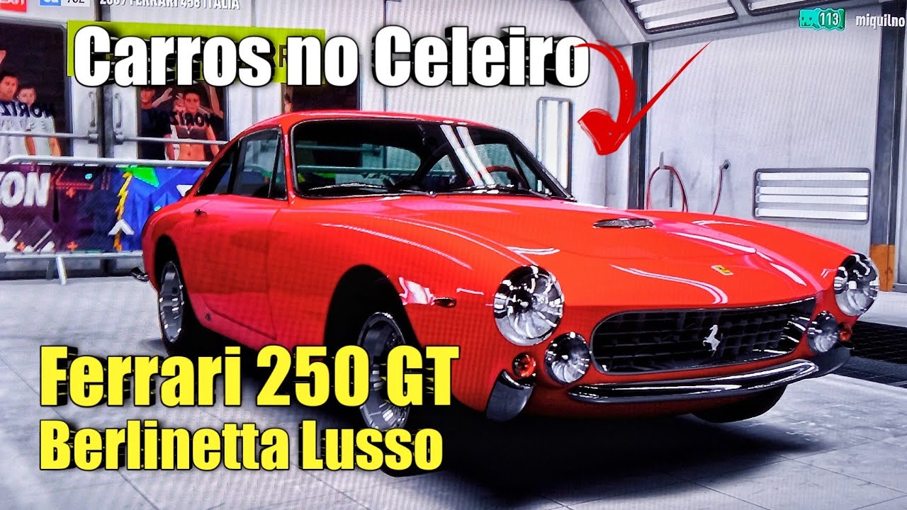 Ferrari 250 GT Berlinetta Lusso - Carros no Celeiro Forza Horizon 2 Carro Número 2 #2