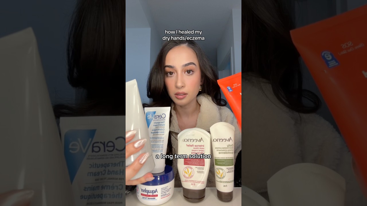 how I cured my dry hands #dryskin #eczema #dryhands