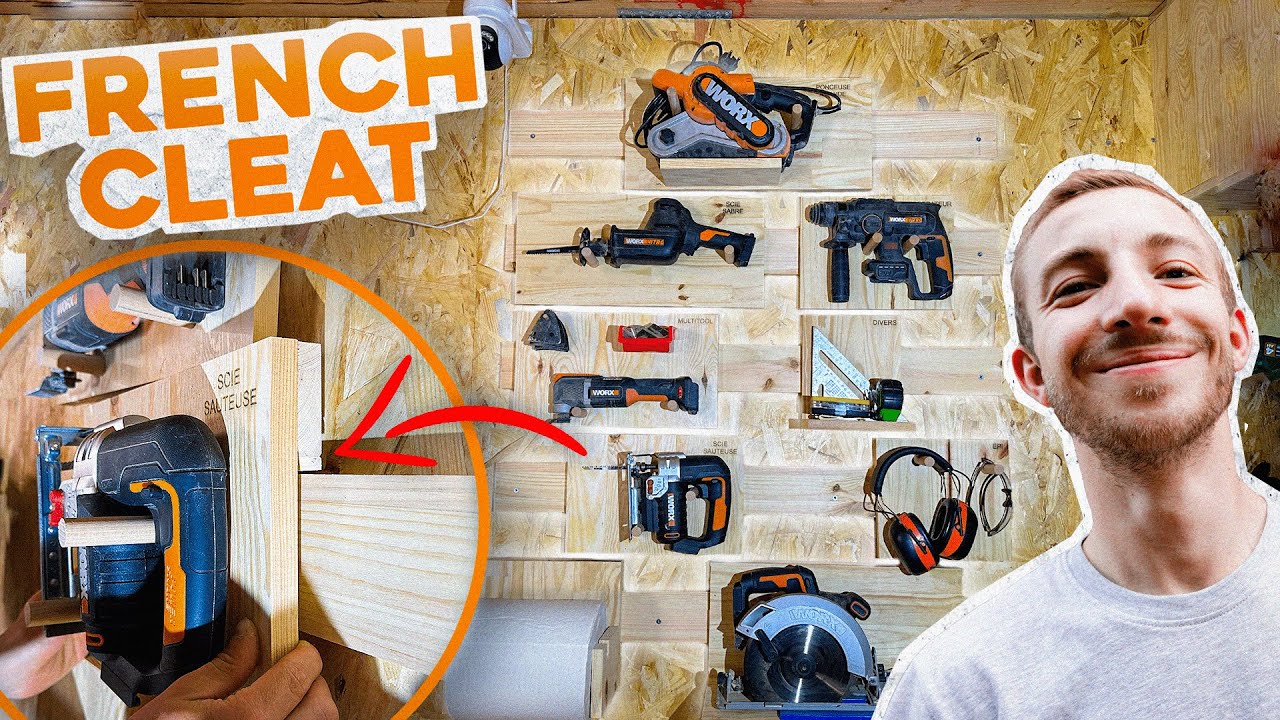 Comment faire un mur en taquet fran&ccedil;ais ? | FRENCH CLEAT