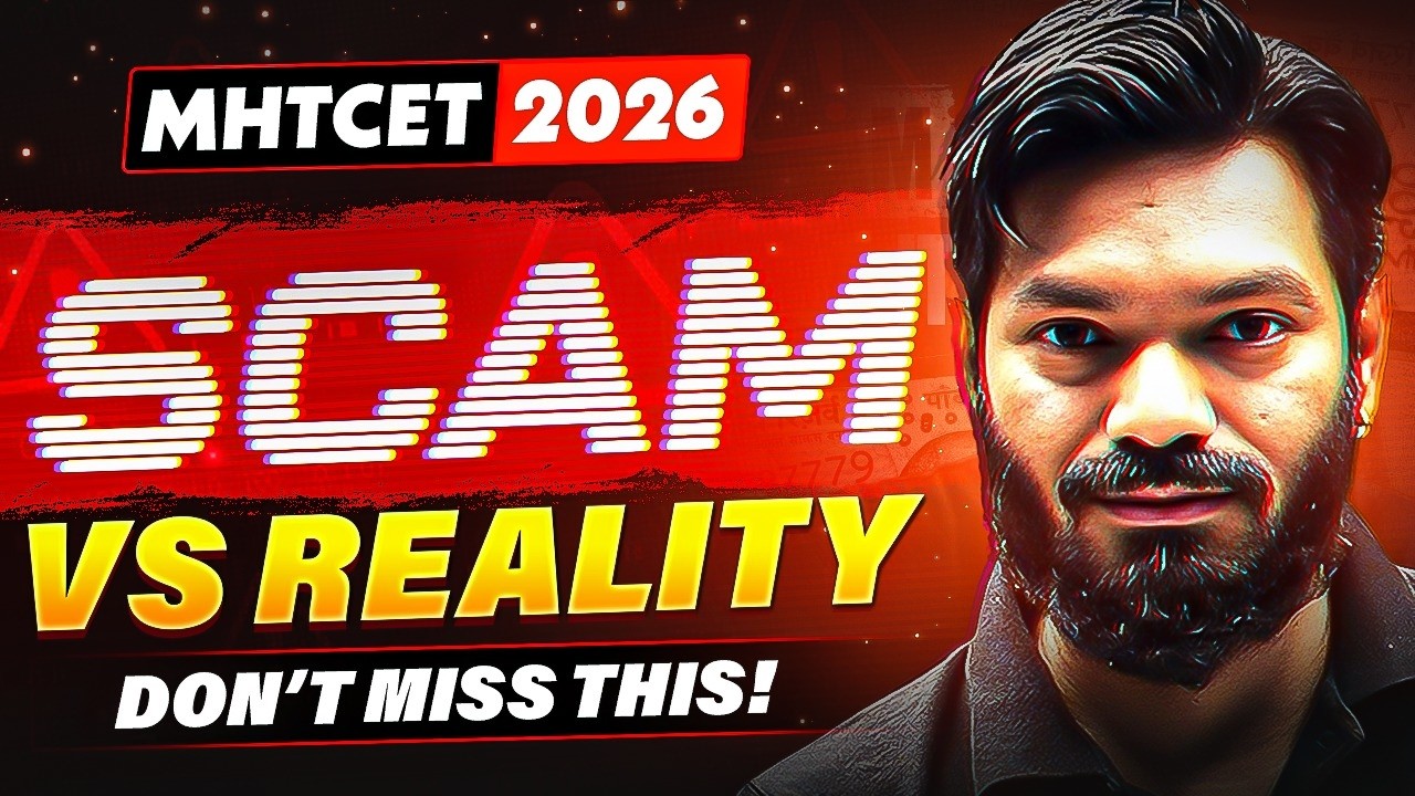 🚨 MHT-CET 2026 Scam or Reality? | MHT CET Scam 2026 #mhtcet2026