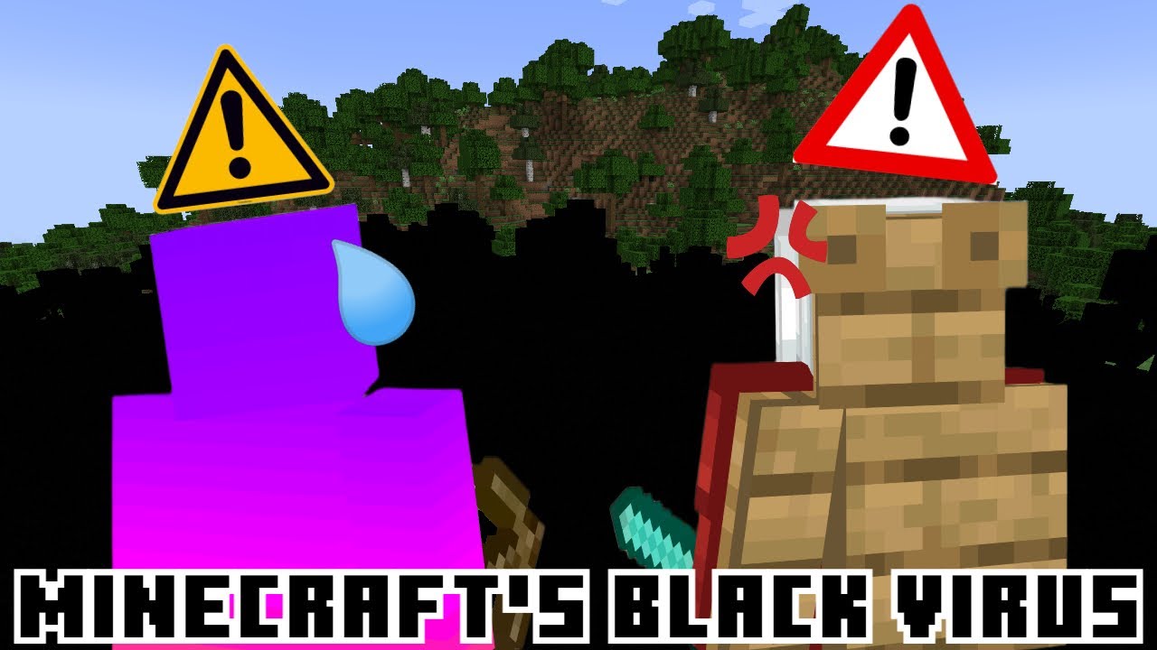 Minecraft has a BLACK VIRUS.... (Modded)