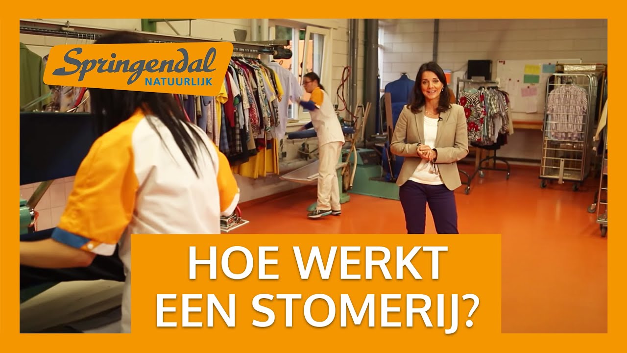 Hoe werkt een Stomerij? - Springendal specialist in het reinigen van kleding uit zorginstellingen